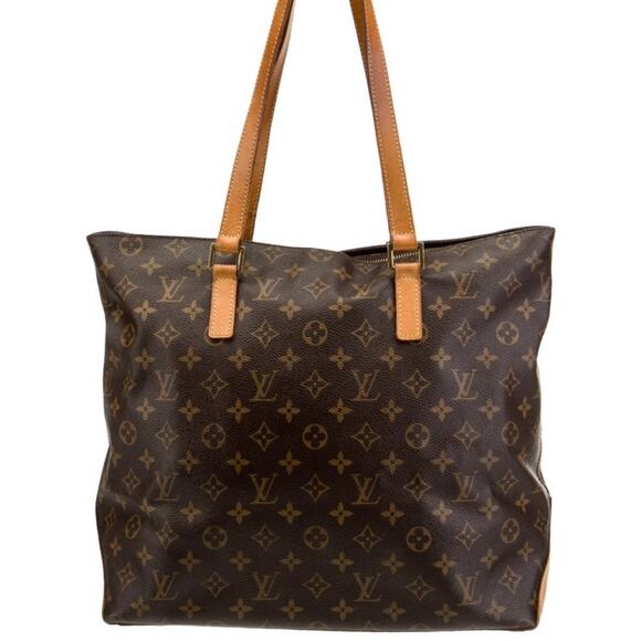Louis Vuitton Monogram Cabas Mezzo Tote Bag - Picture 1 of 15